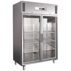 N/T ledusskapis ar 2 stikla durvīm 1325 ltr