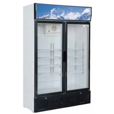 Ledusskapis ar 2 stikla durvīm 620 l